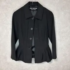 ⠀*r様 JUNYA WATANABE ブラック テーラードジャケットのサムネイル