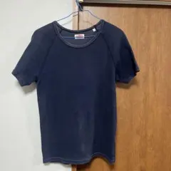 新価格‼️ HRM フライスストレッチTシャツ サイズ3 ネイビーのサムネイル