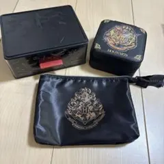 ハリーポッター ジュエリーケース ストレージボックス ポーチ 3点セット