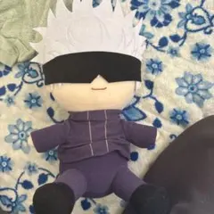 アニメキャラクター ぬいぐるみ　五条悟