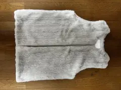 chicoリバーシブルファーベスト