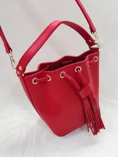 ANDREA CARDONE basket 巾着 バッグ　赤のサムネイル
