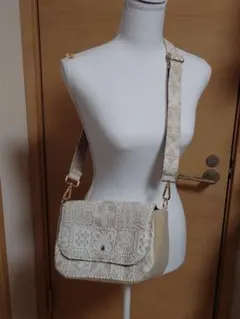 forest tile　light beige　 ミナペルホネン カバーバッグ