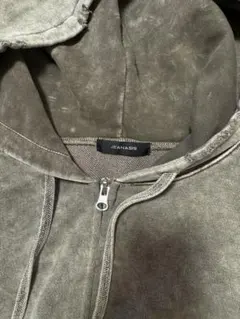 JEANASIS ヴィンテージ加工 ジップアップパーカーのサムネイル