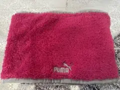 PUMA フリース ネックウォーマー ピンク 052209