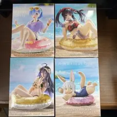 Aqua Float Girls レム　アルベド　ナナチ　時崎狂三　4体セット