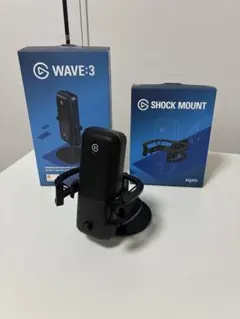 J*n様 Elgato WAVE:3 コンデンサーマイク + ショックマウントセ Amazon.co.jp: 【Amazon.co.jp限定】Elgato Wave:3 - プレミアムUSB