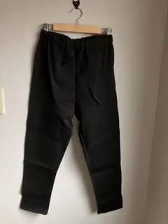 新品 裏起毛 ブラック パンツ Mサイズ