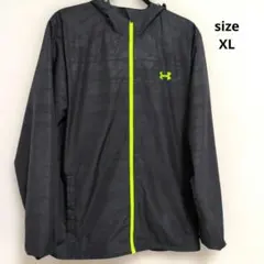 【美品】UNDER ARMOUR アンダーアーマー/ウィンドブレーカー XL