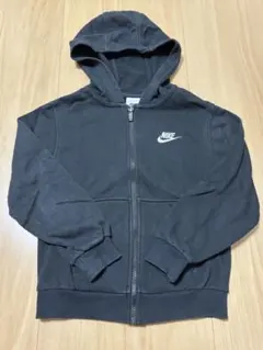Nike ブラック フルジップ パーカー