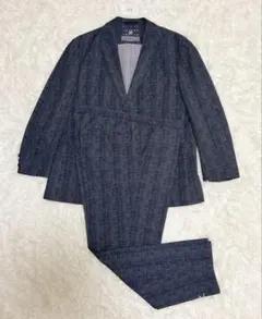 ジョセフオム メンズ シアサッカー メンズスーツ セットアップ 44