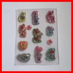 ディズニー☆ズートピア☆ボンボンドロップシール☆海外正規品☆12個☆おすそ分け