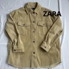 SALE‼️【美品】ZARA レディース　コーデュロイシャツジャケット