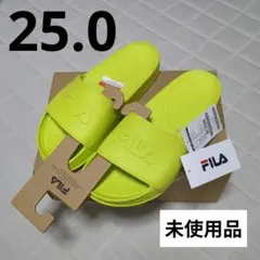 【25.0cm】シャワーサンダル FILA ライトグリーン ユニセックス プールのサムネイル