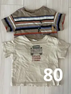 BREEZE Tシャツ80cm2枚セット