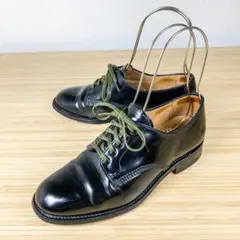 【美品】SANDERS サンダース ミリタリー ダービー ブラック レザー