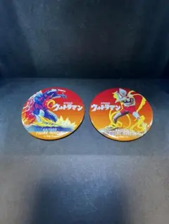 ウルトラヒーローズEXPO2017ニューイヤーフェスティバル 缶バッチ2個