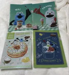 SUNSUNパペットスンスンクリアファイル4枚セット