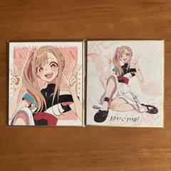 超かぐや姫　くじクリフ　C賞　ミニ色紙　かぐや　2枚セット