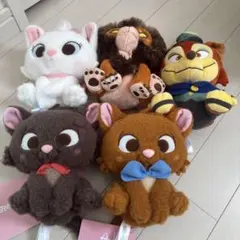 ディズニー おしゃれキャット マリー ベルリオーズ トゥルーズ ぬいぐるみ