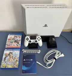 PlayStation 4 Pro ホワイト 1TB コントローラー付き