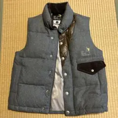 タッキー様専用 シナコバダウンベスト ダンガリー - メルカリ
