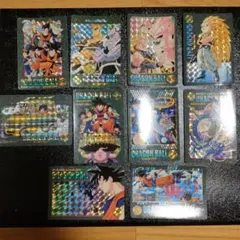 ドラゴンボール各種 キラ25枚 ノーマル50枚 バインダーセット オマケ付き② ドラゴンボール各種 キラ25枚 ノーマル50枚 バインダーセット オマケ