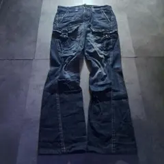 00s【archive】flare denim/cargo/gimmick/平成 - メルカリ