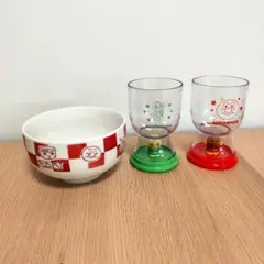 アンパンマン 子ども用食器セット　どんぶり　コップ