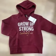 COMME CA ISM バーガンディ トレーナー 100㎝