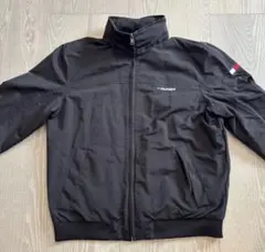 値下げ可能‼️Tommy Hilfiger ブラックナイロンジャケット　フード付き