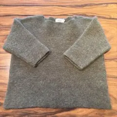 organic zoo オーガニックズー　ウールニット カーキ