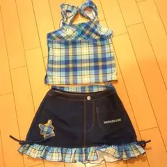 ナガイスイミングスクール指定女児用水着LL~120サイズ 新品未使用 元箱