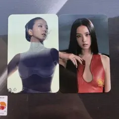 blackpink タワレコ　渋谷　ラキドロ トレカ 2枚　ジス　JISOO