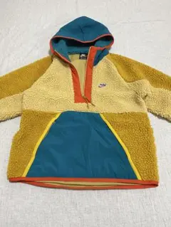 【NIKE】ハーフジップ ボア フリース フーディ (サイズ：S)