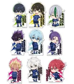 新品 ブルーロック 全9種 ステッカー 潔 蜂楽 千切 凪 玲王 凛 烏 乙夜