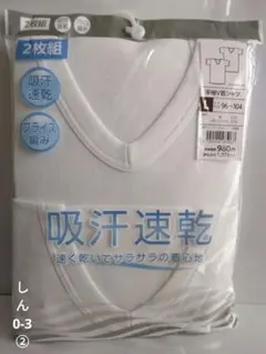 吸汗速乾 Tシャツ 2枚組 Lサイズ