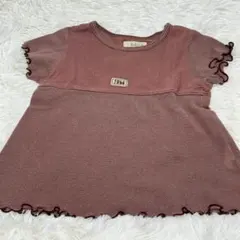 bebe　トップス　半袖　サイズ90　ブラウン 537