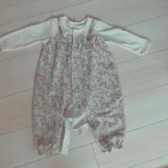 花柄ロンパース 80cm