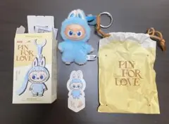【K】LABUBUラブブ PIN FOR LOVE ぬいぐるみペンダント