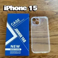 新品✨ iPhone15 クリア ソフト スマホケース スマホカバー