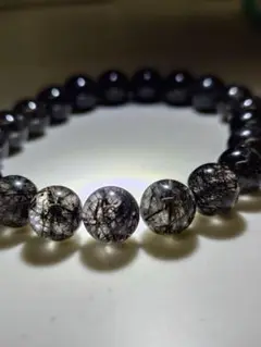 ブラックルチルブレスレット