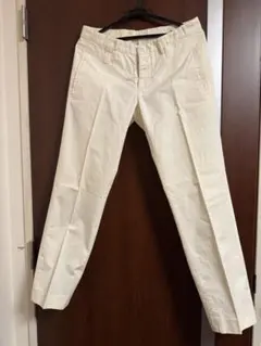 PRADA／プラダメンズ スラックス カジュアルパンツ アイボリーSIZE 46のサムネイル