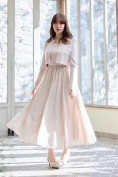 her lip to Bicolor Knit Dress Set 傷あり