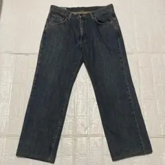 EDWIN 403 デニム　34インチ インディゴブルー　ゆったり目　裾丈詰め