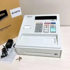 美品317設定無料横型領収証シャープ８部門インボイスレジスターXE-A147 美品317設定無料横型領収証シャープ8部門インボイスレジスターXE-A147