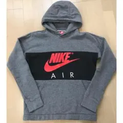 大人気完売　NIKE AIR フード付きスウェット グレー　上下セットアップ