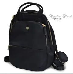 Litta Glitta　リッタグリッタ　2WAYリュック　マザーズバッグ　黒