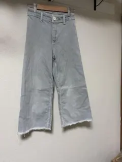 zara デニム　128センチマリンパンツセージ