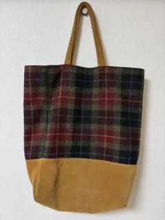 キャピタル ウールチェックposhBAG - メルカリ